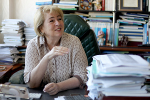 Елла Лібанова, директорка Інституту демографії та соцдосліджень НАНУ