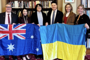 Українська делегація зустрілася з групою друзів України в парламенті Вікторії