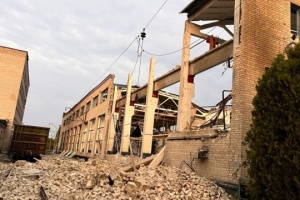 Drones Shahed dañan la infraestructura civil de la vía férrea Prydniprovska