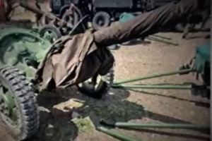 Drone operators destroy rare North Korean 140-mm mortar in Sumy region