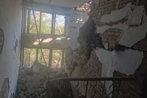 Загарбники атакували дронами Дудчани на Херсонщині, є пошкодження
