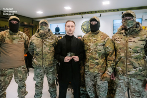 Артем Пивоваров передав спецпризначенцям ГУР спорядження та амуніцію на ₴1 мільйон