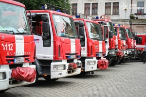 Ukraine receives 16 fire trucks from Latvia 