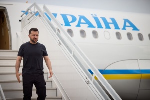 Zelensky arrives in Berlin