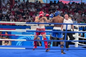 Український військовий Роман Щербатюк виграв золото Всесвітніх ігор у кікбоксингу