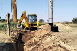 У селі Давидів Брід на Херсонщині запрацювала нова водонапірна башта