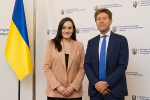 Бережна обговорила з послом Італії співпрацю у відновленні культурного сектору