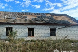 Russian missile strike damages agricultural enterprise in Chernihiv region