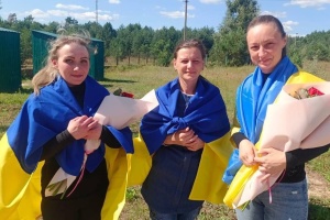Після 6 років ув’язнення у РФ в Україну повернулася цивільна жінка з Донеччини