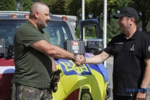 Latvians donate drones, night vision devices, and Hummer to DIU