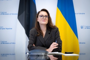 Ukrainian, Estonian prime ministers discuss European integration, defense cooperation