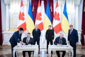 Ukraine, Canada sign agreement to boost weapons production