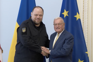 Stefanchuk, Kellogg discuss path to just peace for Ukraine