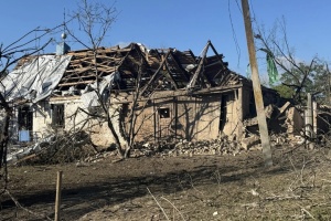Russian airstrike destroys church, dozens of homes in Zaporizhzhia region
