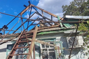 Russian forces attack Dnipropetrovsk region with guided bombs, drones, and artillery