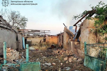 Russian army carries out 614 strikes on Zaporizhzhia Region: One person killed, and five wounded