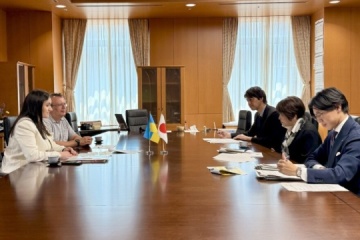 L’Ukraine a invité le Japon à un échange culturel