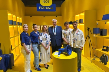 「ウクライナは戦後復興での日本のリーダーシップに期待」＝訪日中のシビハ宇外相