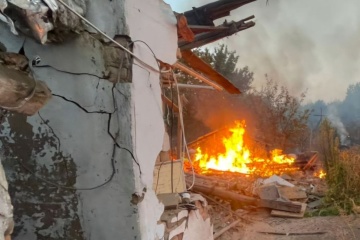Russians attack two Dnipropetrovsk districts, damage houses and business