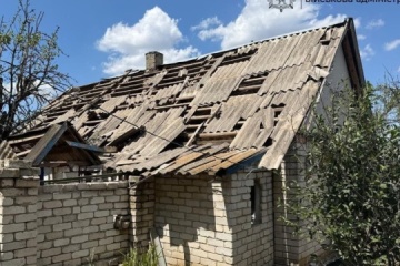 In Region Saporischschja 13 Ortschaften beschossen