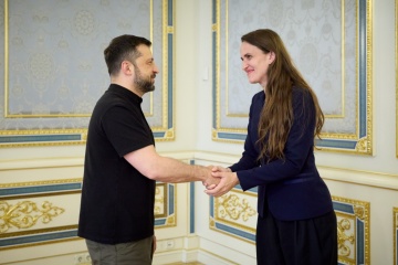 Selenskyj trifft rumänische Außenministerin, Sicherheit in  Schwarzmeerregion im Mittelpunkt