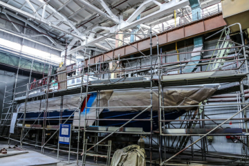 Russlands größtes Schiffbauwerk beginnt mit Stellenabbau