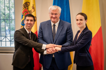 Ukrainian, Moldovan, Romanian foreign ministers meet in Chernivtsi