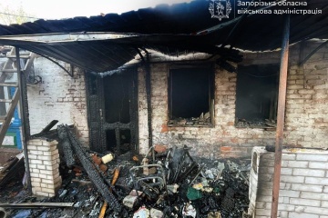 In Region Saporischschja 14 Ortschaften beschossen