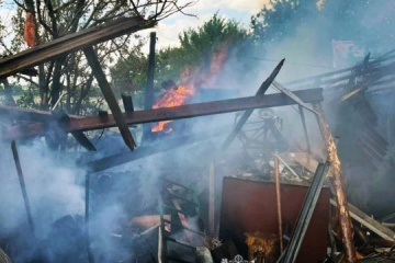 In Region Saporischschja 14 Ortschaften beschossen