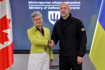 Schmyhal und kanadische Botschafterin besprechen Produktion von Langstreckendrohnen