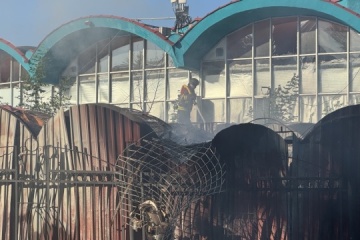 Russen greifen Markt im Zentrum von Sumy mit Drohne an