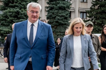 Österreichische Außenministerin besucht Odessa