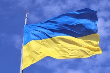 Blue-and-yellow flags waving over ethnic Ukrainian villages in Kursk region on Flag Day