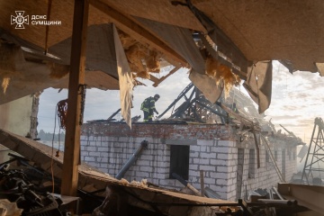 Окупанти здійснили масовану атаку на Сумщину