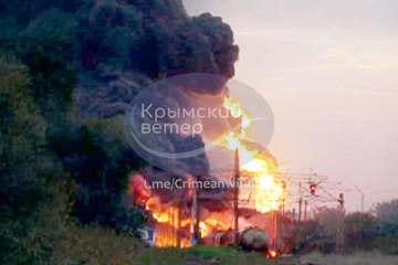 Explosionen auf der Krim – Eisenbahninfrastruktur getroffen
