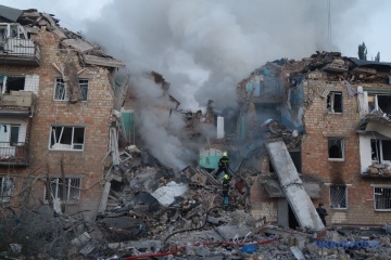 La Journée de deuil en mémoire des victimes des bombardements russes à Kyiv