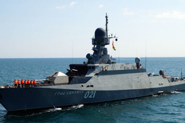 HUR-Soldaten treffen im Asowschen Meer Träger von Kalibr-Marschflugkörpern