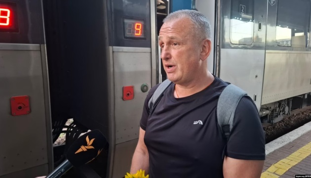 Колишній в'язень Кремля Владислав Єсипенко приїхав в Україну