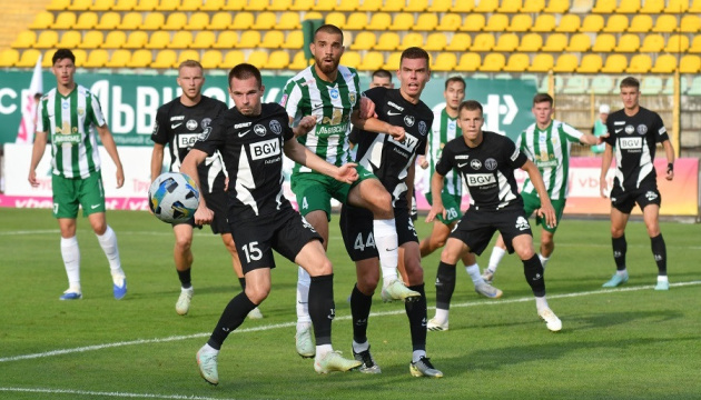 «Полісся» у Львові обіграло «Карпати» у матчі футбольної Прем'єр-ліги