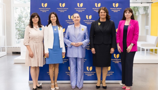 Український центр у Вільнюсі відвідала Перша леді Ізраїлю