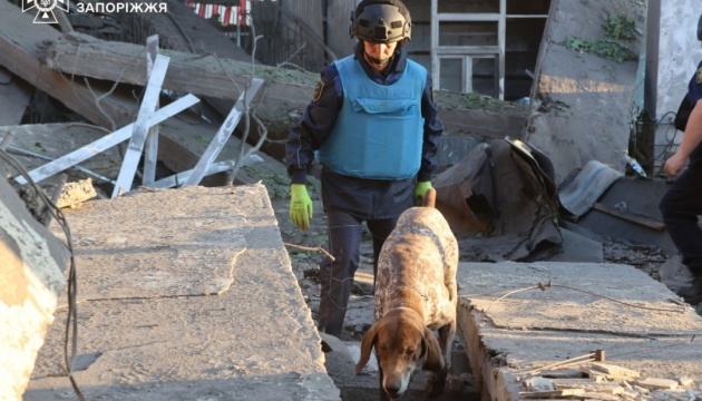 Le dernier bilan de la frappe russe sur Zaporijjia s’élève à 20 blessés