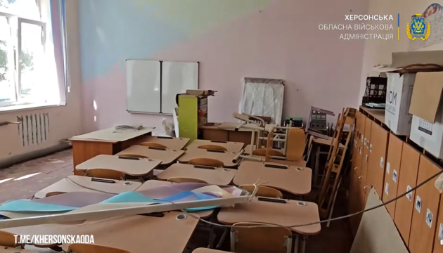 На Херсонщині у Великоолександрівській громаді будують нове укриття та відновлюють школу