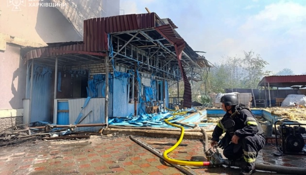 Війська РФ обстріляли Підлиман на Харківщині, виникла пожежа