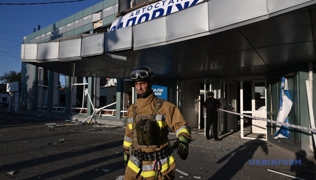 Injury toll from Russia's Aug 10 strike on Zaporizhzhia bus station rises to 24