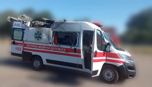 На Херсонщині росіяни атакували дроном пункт базування «екстренки»