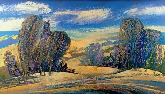 У Києві відкриється виставка «Жайворонкові небеса» художника Валерія Франчука