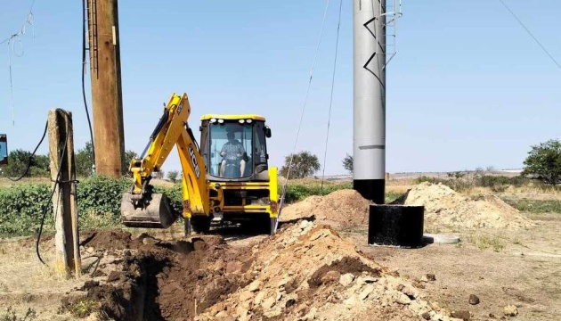 У селі Давидів Брід на Херсонщині запрацювала нова водонапірна башта