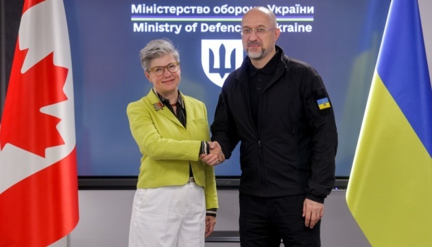 Schmyhal und kanadische Botschafterin besprechen Produktion von Langstreckendrohnen