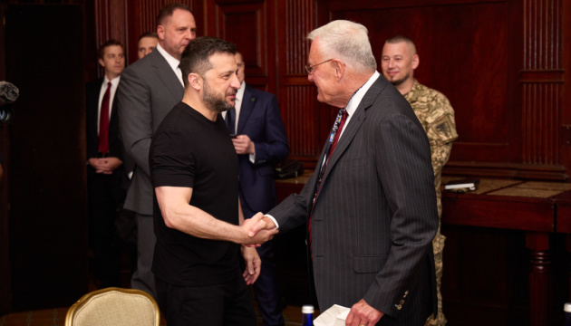 今日ワシントンでウクライナと欧州のための安全保障体制について話し合う＝ゼレンシキー宇大統領