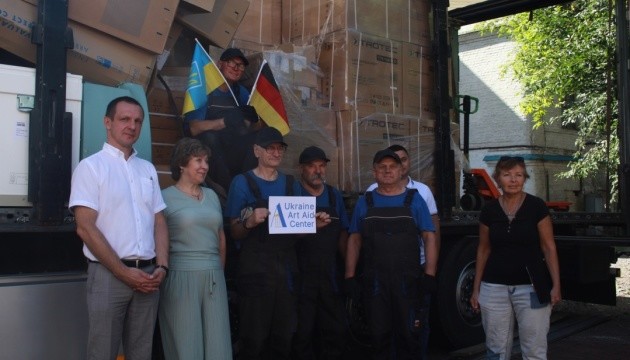 Національний заповідник «Софія Київська» отримав гуманітарну допомогу від Німеччини